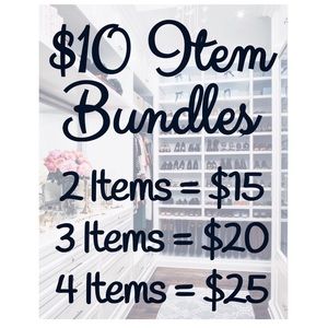 $10 Item Bundles